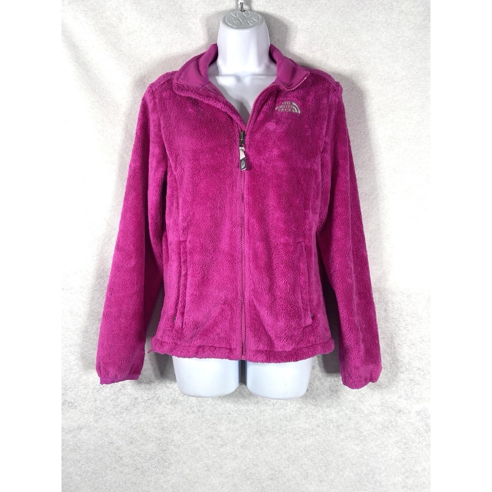 The North Face Osito Fleece Jacket Women's S/P Pink Full Zip Cozy Plush